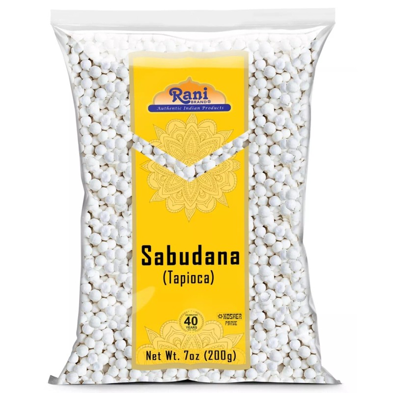 Rani Sabudana (Tapioca / Sago) Pearls 7oz (200g)