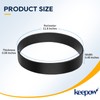 KEEPOW Vacuum Belt for Bissell Powerforce Compact, 1604895 Belt for