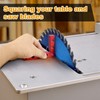 Small Square Aluminum Alloy Center Finder Tool Dowel Drill Guide