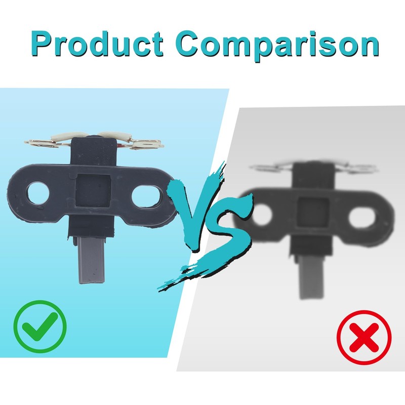 Atunee 2 Pcs Universal Generator Carbon Brush Assembly Replacement for