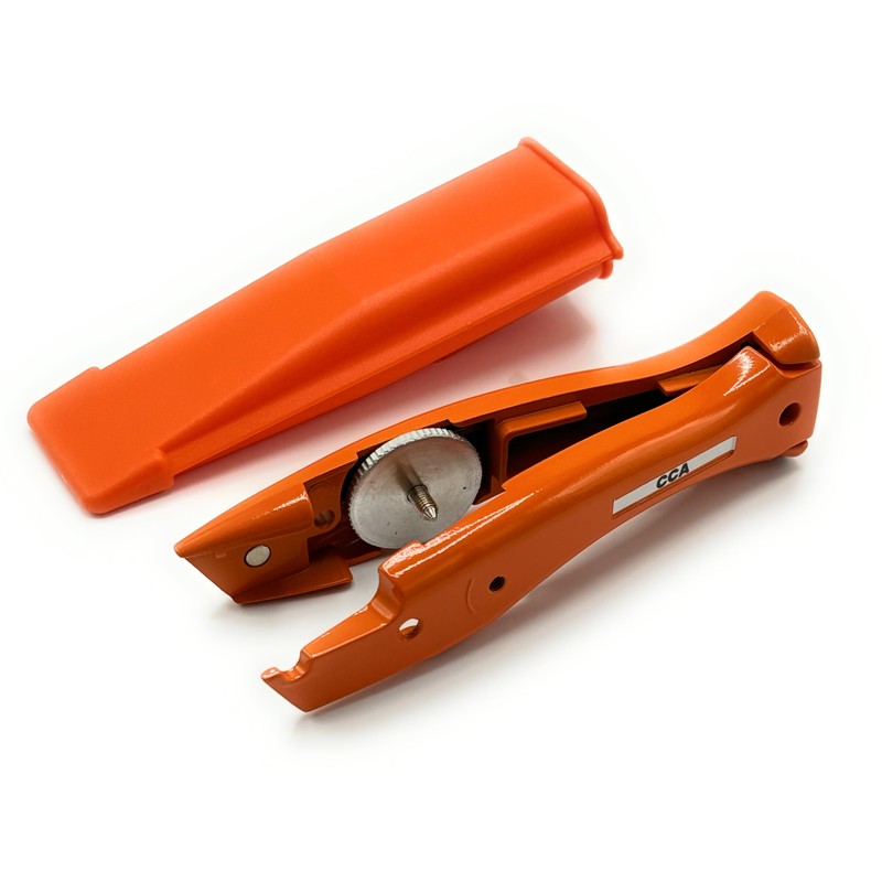 CCA Orange Carpet Cutter Tool with Orange Holder for The