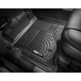 Husky Liners Weatherbeater Series | Front & 2nd Seat Floor Liners - Black | 98511 | Fits 2007-2011 Toyota Camry 3 Pcs