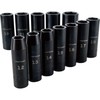 CRAFTSMAN Impact Socket Set, Metric, 1/2-Inch Drive, Deep Impact Sockets,