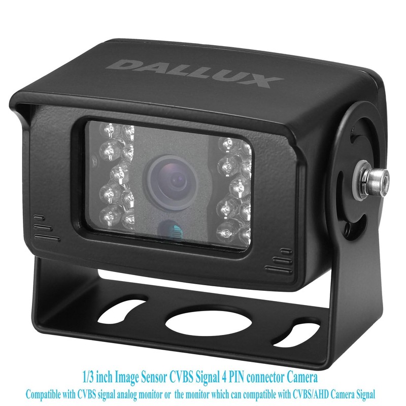 Truck backup Camera with Parking Line Switch ON/OFF for Bus/Travel