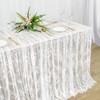 ShinyBeauty Lace Tablecloth Rectangular 152.4 x 304.8 cm Boho Lace
