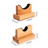 TOBWOLF 2PCS Baseball Bat Display Case, Sturdy Baseball Bat Stand,