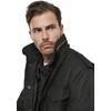 Brandit Men's M-65 Classic Field Jacket, Black - Premium, X-Large