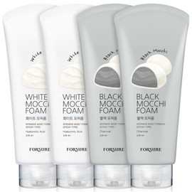 C2Y Posure Mochi Cleansing Foam White 2 + Black 2 220ml / Total 4 / 포슈어 모찌 클렌징폼 화이트2개+블랙2개 220ml /총 4개