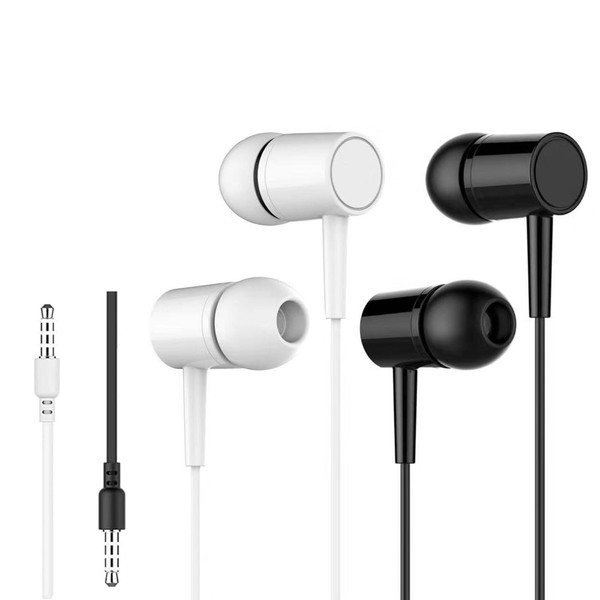 Tioewque Wired Earbuds with Microphone, Heavy Bass Noise Isolating in-Ear