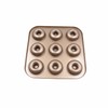 Non Stick Donut Mould 9-Cavity Cupcake Tins Carbon Steel Baking