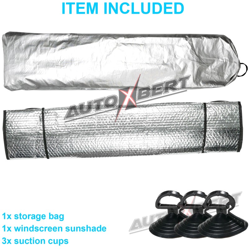 Xukey 2.2M Windshield Sun Shade Foldable UV Block Cover For