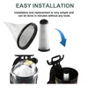 2KE2105000 HEPA Cloth Bag Liner and 2KE2110000 Replacement Filter Fit