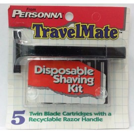 Personna TravelMate Razor, Disposable Kit (Holds All Trac II Blades).