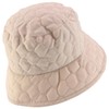 Armycrew Lightweight Packable Warm Quilted Bucket Hat - Beige