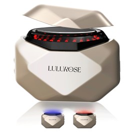 LULUROSE 4-in-1 Facial Massager,Heat Facial Beauty Device for Face Neck Eye Lifting Firming Depuffing,Facial Sculptor Skin Care,at Home or Traveling