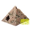 Aquarium Dekoration MAIDUM PYRAMID 12,5 x 13 x 9cm