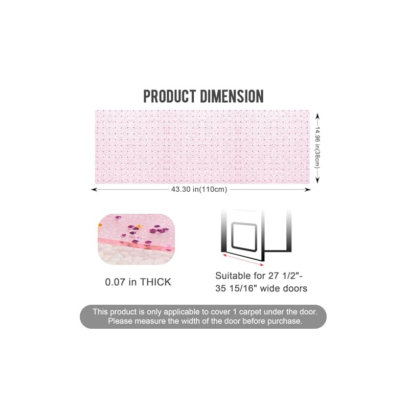 Uross Carpet Protector for Pets - Random Color Cat Carpet