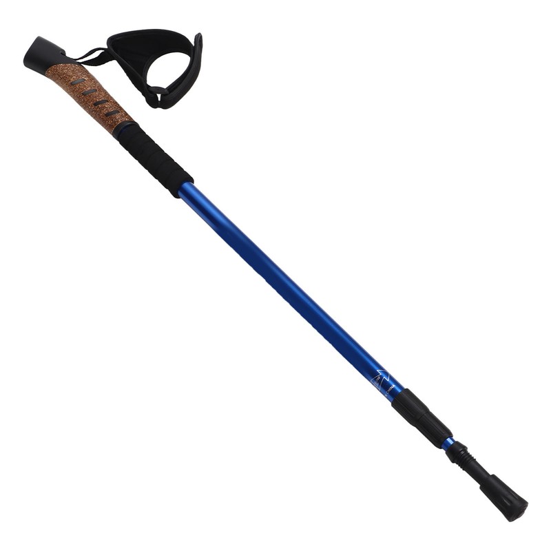 Outdoor Hiking Cane 3 Section Telescopic Walking Cane Adjustable Height