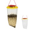 Fly Trap, Outdoor Hanging Fly Catcher Bag with Bait, Effective