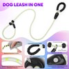 Light Up Dog Leash with Collar 2-in-1, 14 LED Modes