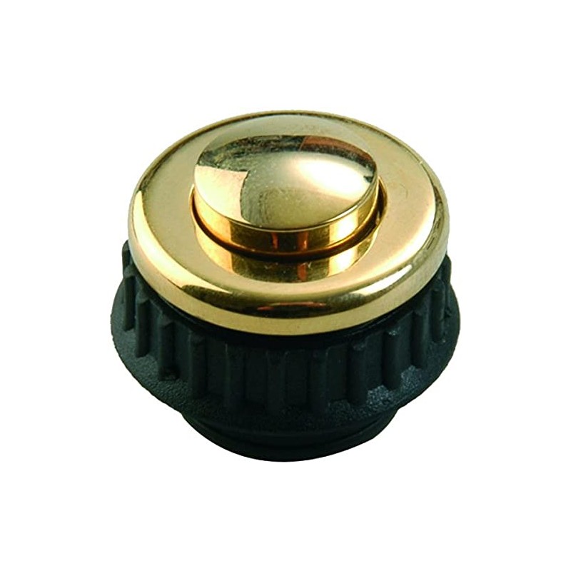 UNITEC Built-In Button, Gold-Plated Brass