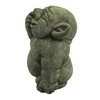 Ogre Garden Statue Picking Nose Concrete Troll Sculpture