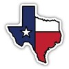 STICKY DUDE | Texas USA State Solid Sticker Vinyl Waterproof