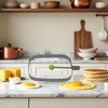 Silver Egg Rings, Stainelss Steel Egg Cooking Rings, Rectangle Crumpet