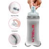 WRELS - Botella de agua plegable suave para exteriores, plegable,