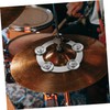 Kisangel Metal Drum Cymbal Bell Attachment for Drum Set Durable