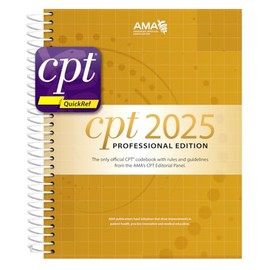 CPT Professional 2025 and CPT Quickref App Bundle