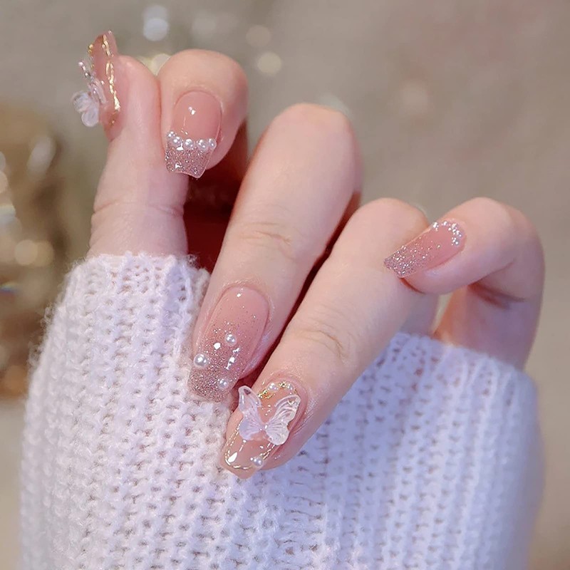 Domiya Nail Tip, Ballet, Short Nail Tip, Very Short, Popular,