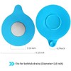 Mydio Bathtub Drain Stopper Silicone Bath Tub Drain Stopper Plug