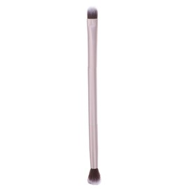 DOITOOL Brocha Doble Punta Para Maquillaje De Ojos Y Base Pincel Profesional De Cosméticos Color Dorado Mate Para Difuminar Y Aplicar Sombra De Ojos Y Base