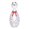 5Pcs Nesting Dolls Kit Innovative Cartoon LongNecked Cat Ornament Wooden