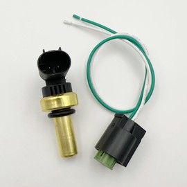 Coolant Temperature Sensor W/Connector Plug 55563530 0005425118 Replacement for Buick Chevro.let GMC