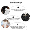 Silky Satin Women's Hair Bows with Long Tail Bowknot for
