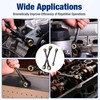 WORKPRO 3-Piece 4-in-1 Reversible Ratcheting Wrench Set, 12 Sizes in
