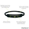 Amphipod AirFlow MicroStretch Belt, Ultra-Light Minimalist Runners Waist Pack Bag