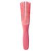 Rizos Curls Pink Detangling Flexi Brush for Curly Hair, Flexible