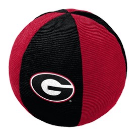 ShopInstaPets Georgia Bulldogs Juguetes para perros | Juguete de cuerda y chirriador | para todas las razas de perros | Licencia oficial (juguete de pelota)