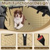 NECKORY Dog Car Seat Cover, Durable Waterproof Scratch Proof Nonslip