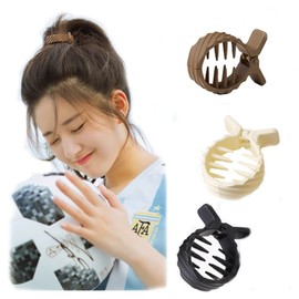 Shark Hair Clips Medium Size Hair Clamps for Girls Matte Hair Claw Clips for Ponytail Hairpin Non Slip Jaw Clips for Hair Styling Accessories for Women 3Pcs