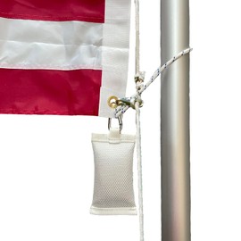 ROTERDON Flag Weights for Bottom of Flag, 450 Grams Flag Weight for Weighting/Fixing Flags in Windy Flag Location, no Noise