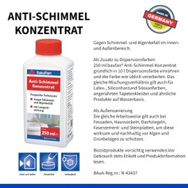 Baufan Anti-Mould Concentrate Fungicidal Colour Additive 250 ml