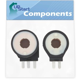 279834 Gas Dryer Coil Kit Replacement for Whirlpool LGQ9030PQ0 Dryer - Compatible with 279834 Dryer Gas Valve Ignition Solenoid Coil Kit - UpStart Components Brand