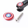 Bicycle Headset Cover with 1-1/8" Screw Bike Stem Cap Aluminum