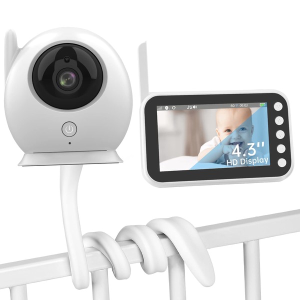 MYPIN Video Baby Monitor with Camera and Audio, Wireless Monitor