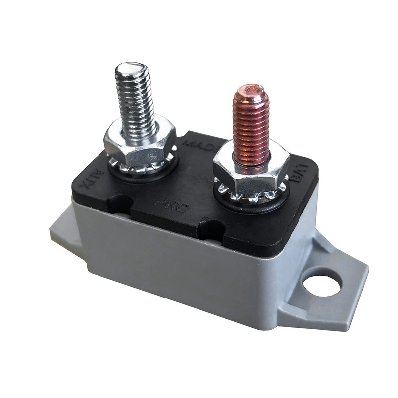 MGI SpeedWare Reset Circuit Breaker with Cover, 12-24vDC Automotive Surface