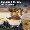 PekGema Ceramic Cookware Set Nonstick, 16 Pcs Pots and Pans
